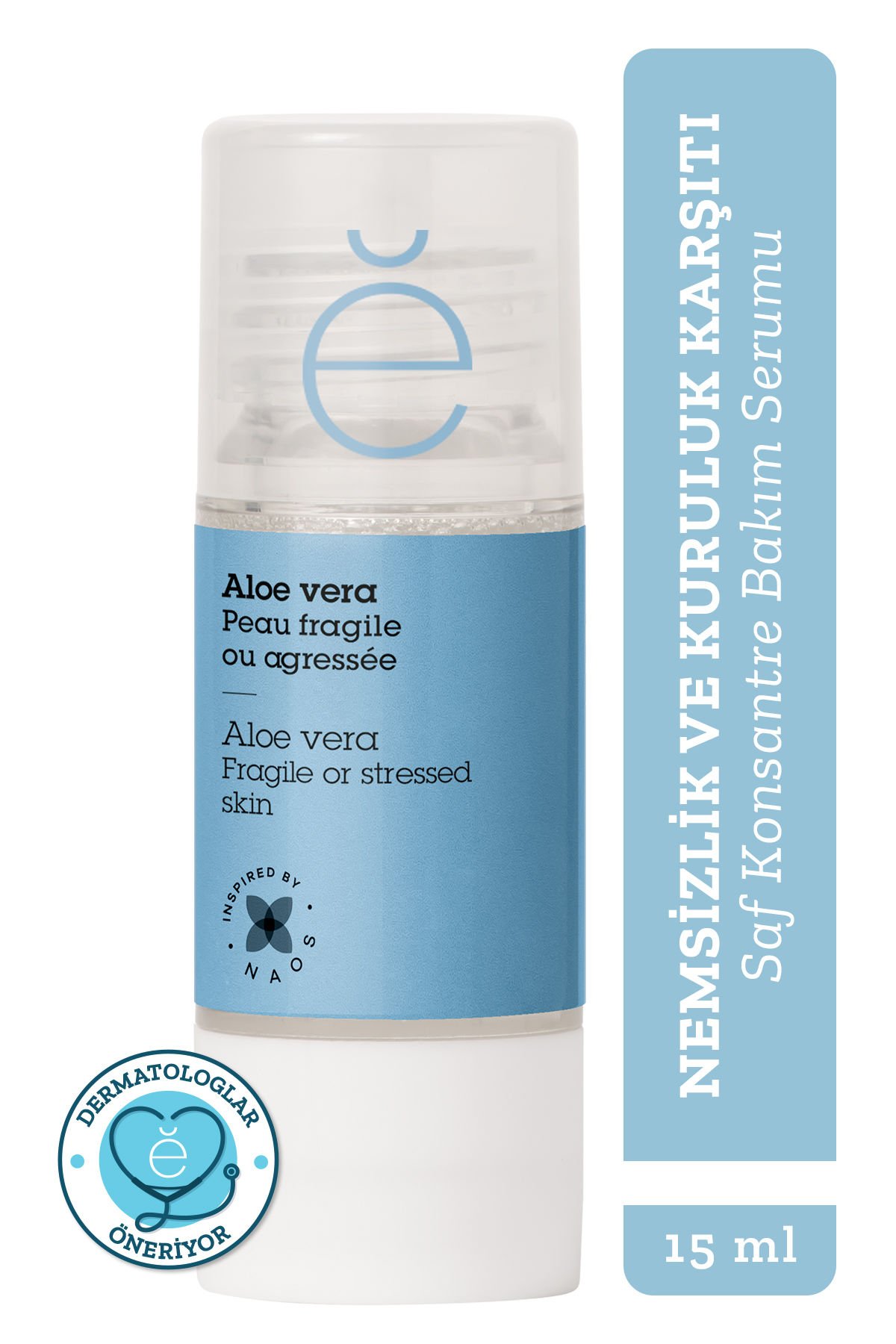 Etat Pur Pure Active Aloe Vera Saf Konsantre Cilt Bakım Serumu 15 ml