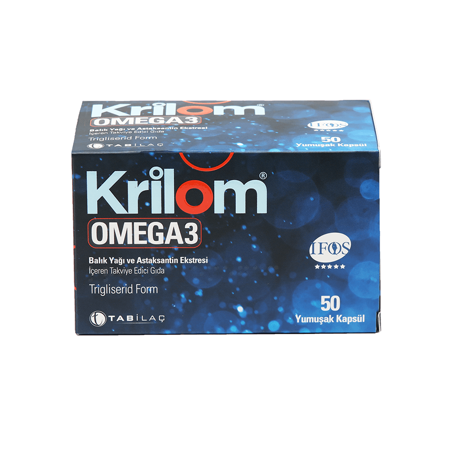 Krilom Omega-3 50 Yumuşak Kapsül