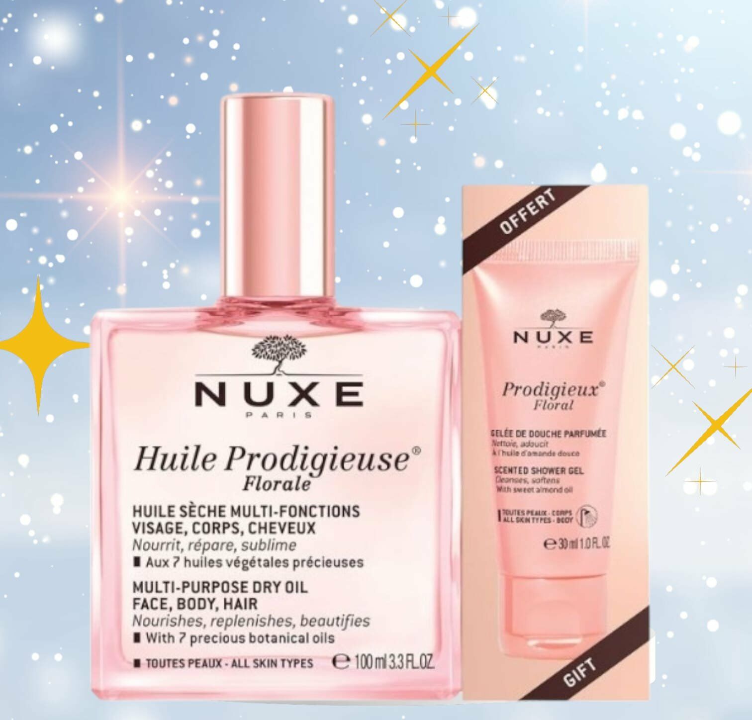 Huile Proprodigieuse Florale Çok Amaçlı Kuru Yağ 100ml