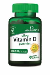 Ultra Vitamin D Gummies 1000 IU 50 Gummies