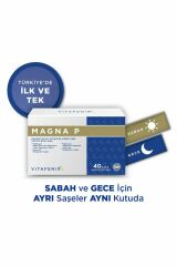 Magna P Magnezyum Ve Vitamin B6 Içeren 40 Saşe