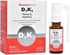 Imuneks Farma D3K2 Sprey 20 ml (150 puff)