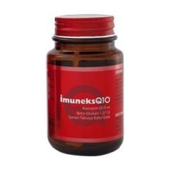 Imuneks Q10 Beta Glukan (1,3/1,6) ve Koenzim Q10 İçeren Takviye Edici Gıda  30 kapsül