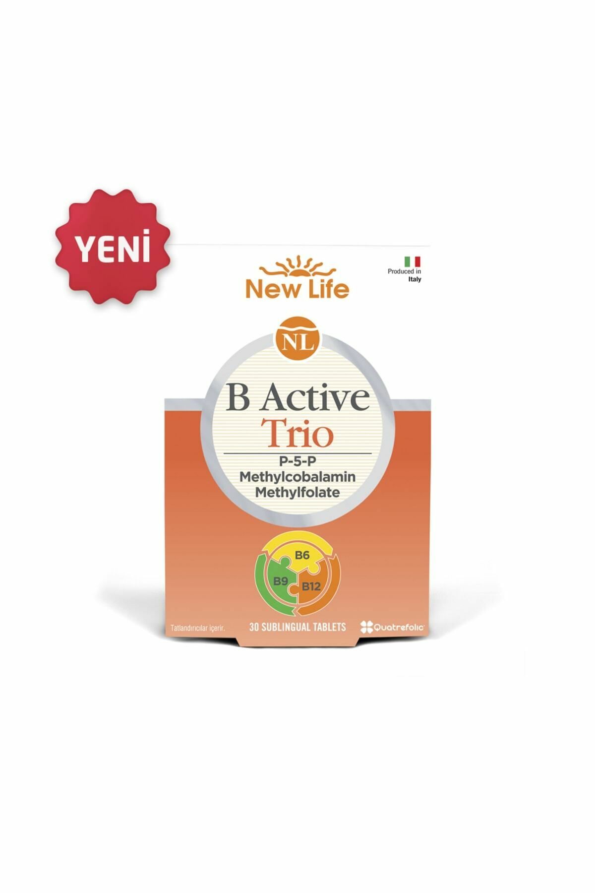 Newlife B Active Trio 30 Kapsül