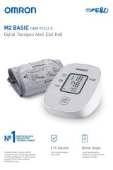Omron M2 Basic 7121j-e Üst Koldan Ölçer Dijital Tansiyon Aleti