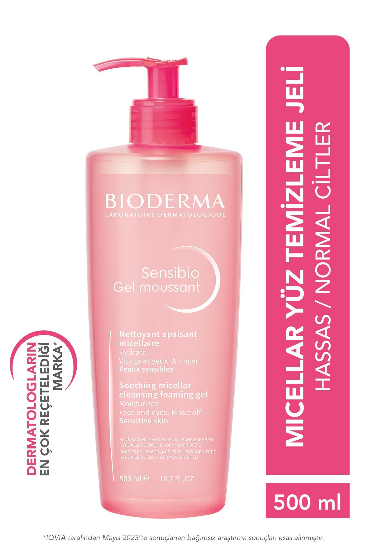 Bioderma Sensibio Foaming Gel 500 ml