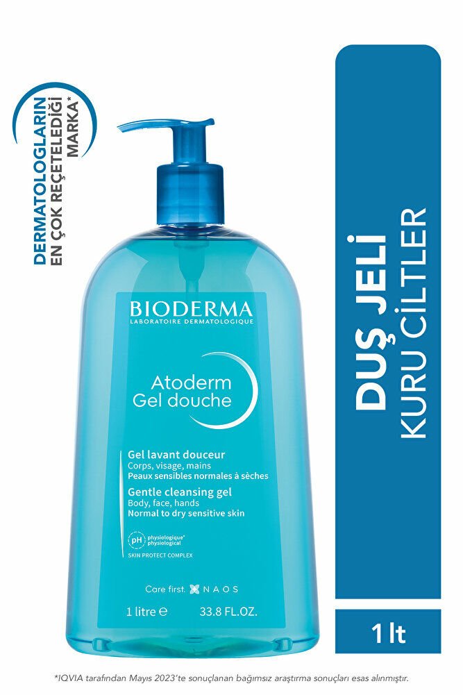 Bioderma Atoderm Shower Gel Aile Boyu 1 Lt