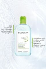 Bioderma Sebium H2O 500 ml X 2 Adet