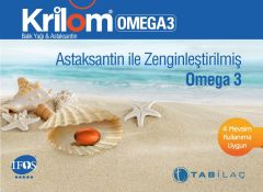 Krilom Omega-3 50 Yumuşak Kapsül