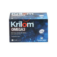 Krilom Omega-3 50 Yumuşak Kapsül