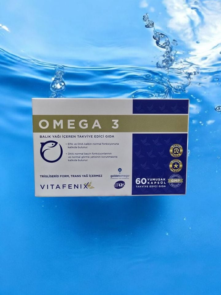 Omega 3 Balık Yağı İçeren Takviye Edici Gıda