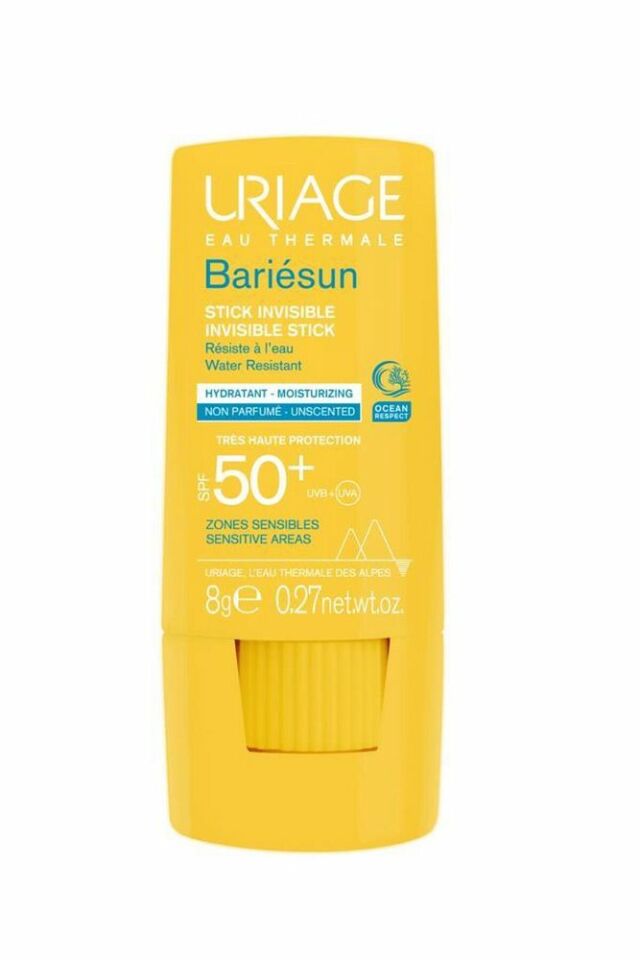 Bariesun Invisible Stick Unscented Sensitive Areas Spf50 8 gr