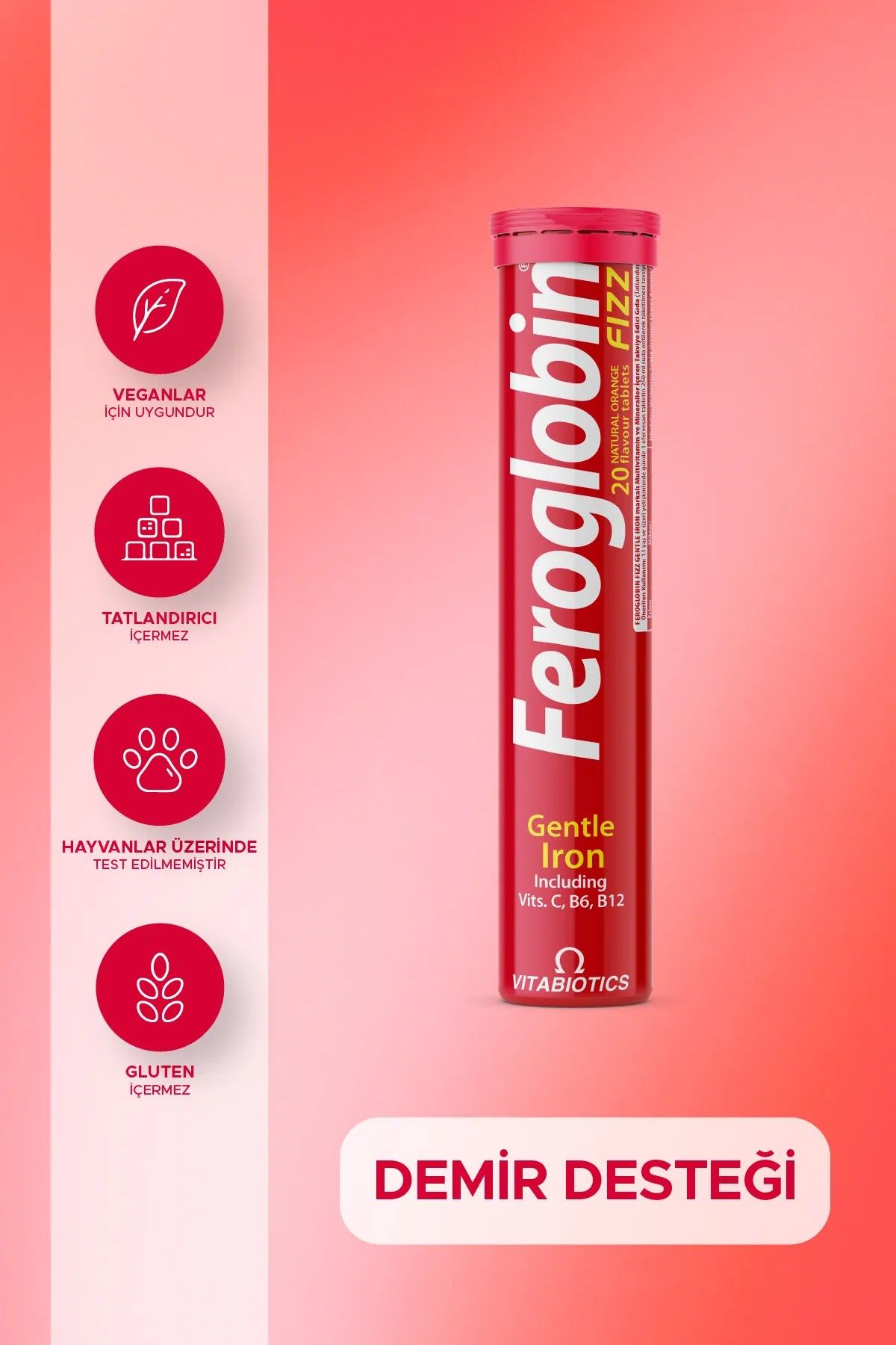 Feroglobin Fizz 20 Tablet