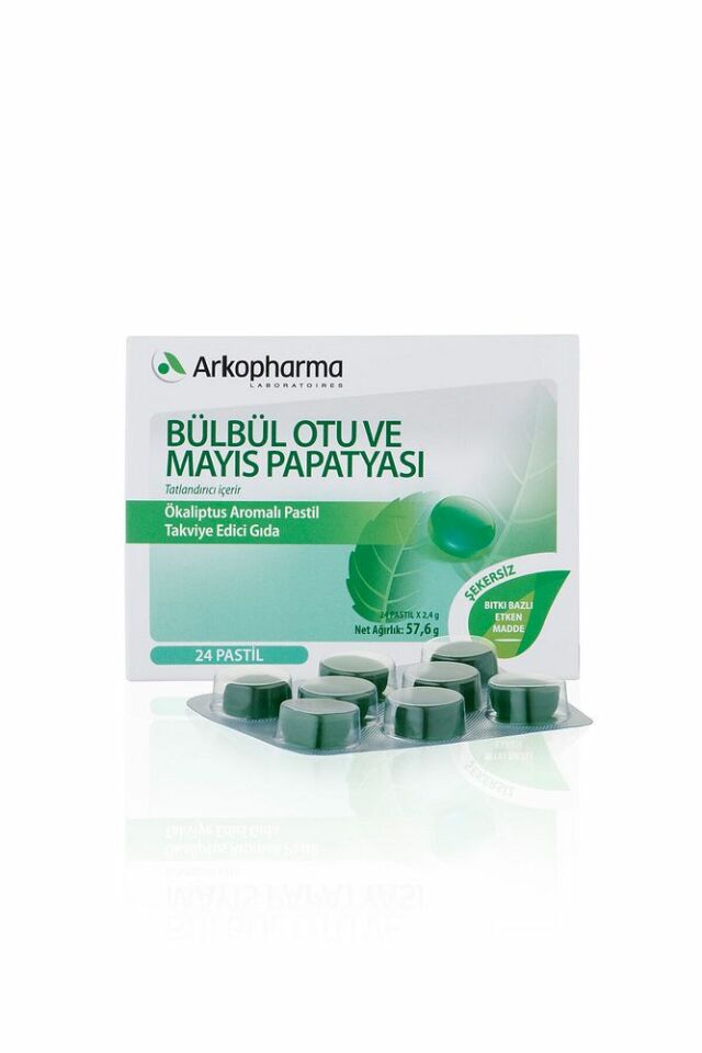 Ökaliptus Aromalı Pastil - 24 Adet