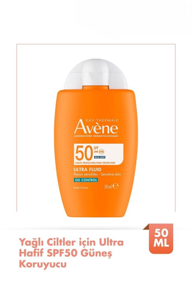 Ultra Fluid Oil Control Yağlı Ciltler İçin Ultra Hafif SPF 50 Güneş Kremi 50ml