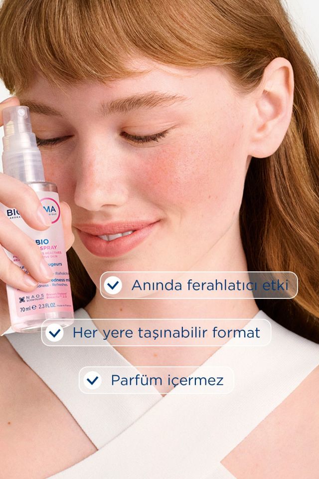 Sensibio AR+ SOS Sprey Kızarıklık Eğilimli Hassas Ciltler İçin Yatıştırıcı Ferahlatıcı Sprey 70 ml