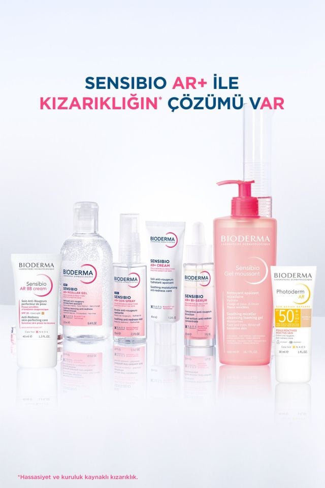 Sensibio AR+ SOS Sprey Kızarıklık Eğilimli Hassas Ciltler İçin Yatıştırıcı Ferahlatıcı Sprey 70 ml