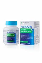 Forcapil® Keratin + Anti-hair Loss – Saç Dökülmesine Karşı Takviye Edici Gıda - 60 Kapsül