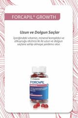 Forcapil® Growth Gummies – Saç Uzamasını Destekleyen Takviye Edici Gıda - 60 Çiğnenebilir Form
