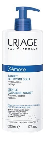 XEMOSE - Syndet Nettoyant Doux 500ml - Çok Kuru Ciltler için Hassas Jel Krem Temizleyici