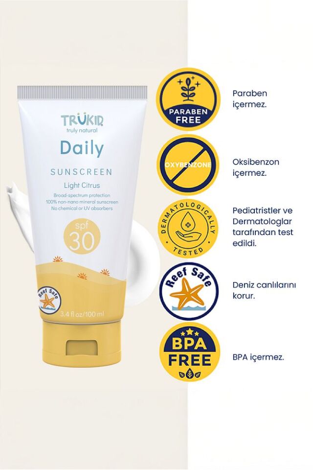Daily Spf30 Mineral Sunscreen 100Ml