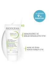 Bioderma Sebium Akne Eğilimli Ciltler Akne ve Siyah Nokta Karşıtı Tanışma Kiti (Temizleme Jeli-Bakım Kremi)